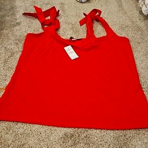 NWT LOFT TANK WITH TIES